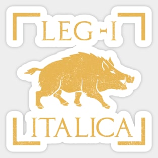 Legio I Italica Boar Emblem Roman Legion Sticker